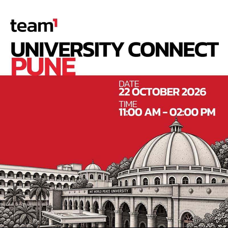 Cover Image for Team1 India University Workshop - MIT - WPU, Pune