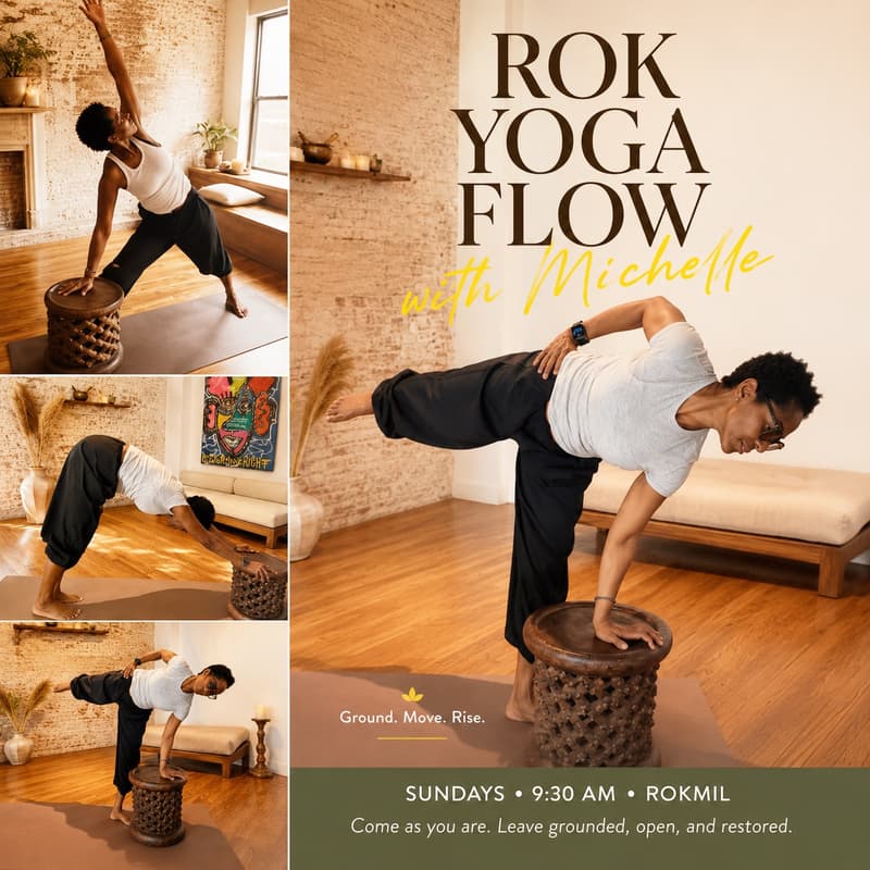 Cover Image for ROK YOGA FLOW with Michelle