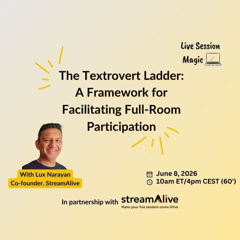 Cover Image for The Textrovert Ladder: A Framework for Facilitating Full-Room Participation