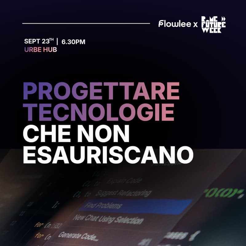 Cover Image for Progettare tecnologie che non esauriscano