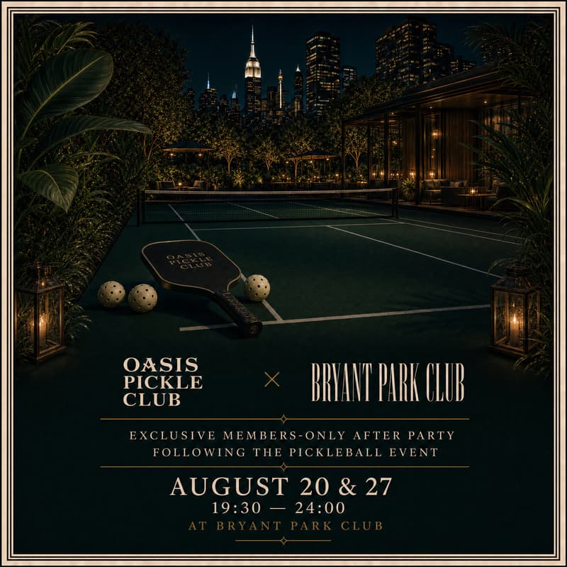 Cover Image for OASIS PICKLE CLUB 限定交流会