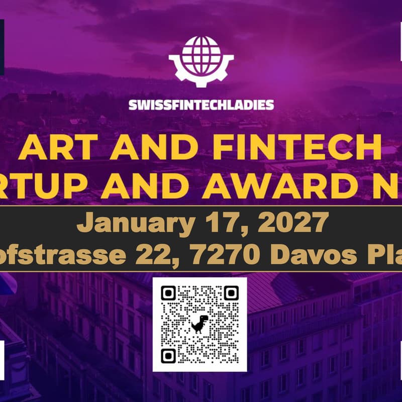 Cover Image for WEF Art & Startup Night – Investor Programme & Swiss FinTech Diversity Award