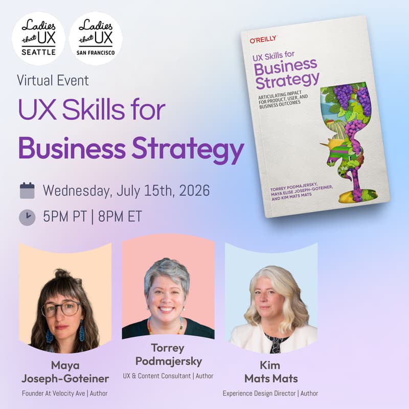 Cover Image for UX Skills for Business Strategy