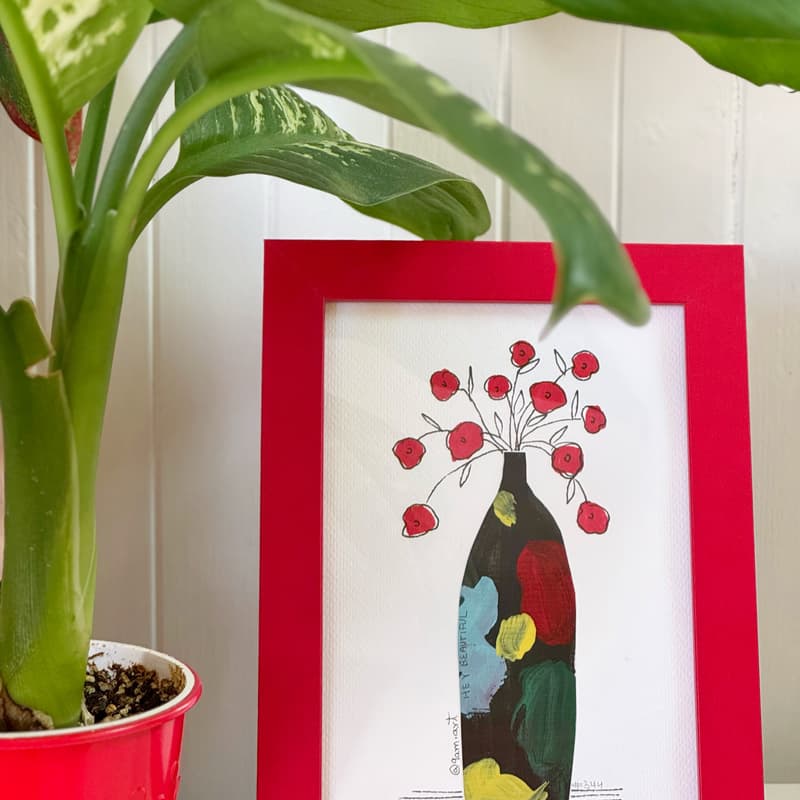 Cover Image for Whimsical Flowers Paint Night