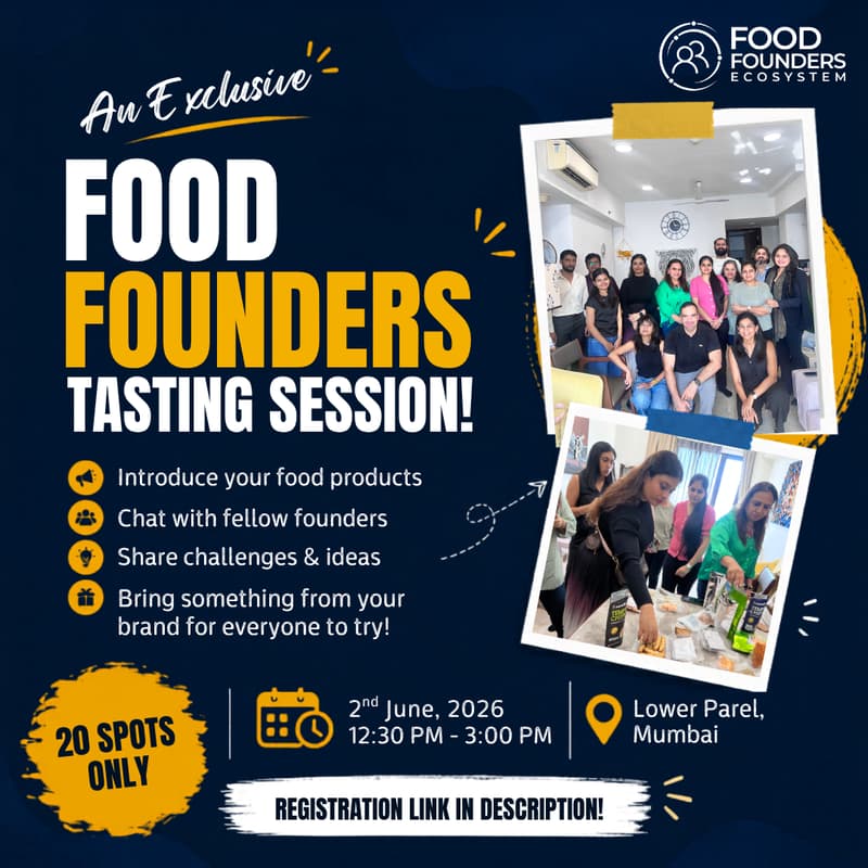 Cover Image for Food Founders Tasting session - Mumbai 2026