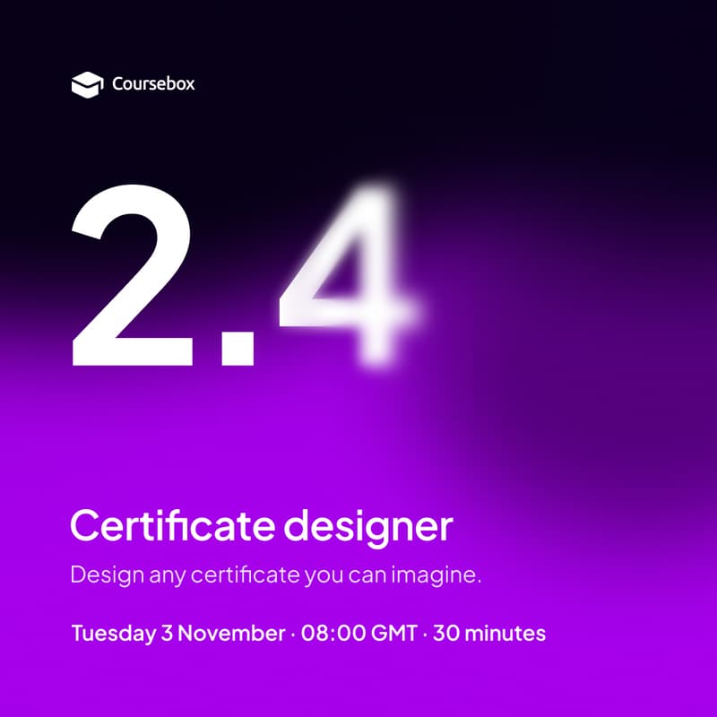 Cover Image for Design certificates session: Design any certificate you can imagine