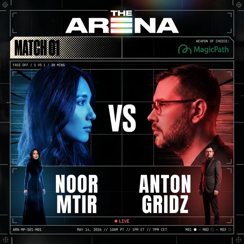 Cover Image for The Arena × MagicPath Match 1
