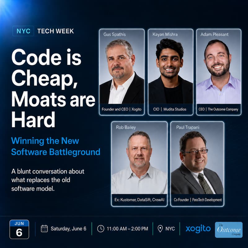 Cover Image for Code is Cheap, Moats are Hard: Winning the New Software Battleground