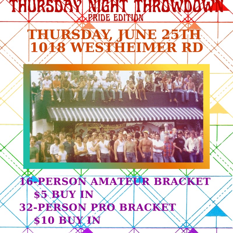 Cover Image for Thursday Night Throwdown: Pride Edition