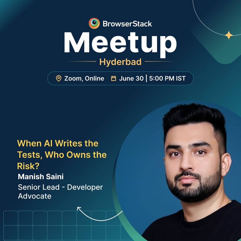 Cover Image for BrowserStack Meetup Hyderabad : QA Trends That Matter