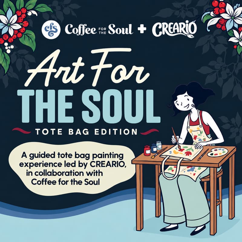 Cover Image for ART FOR THE SOUL: TOTE BAG EDITION 🎨 | MAITLAND