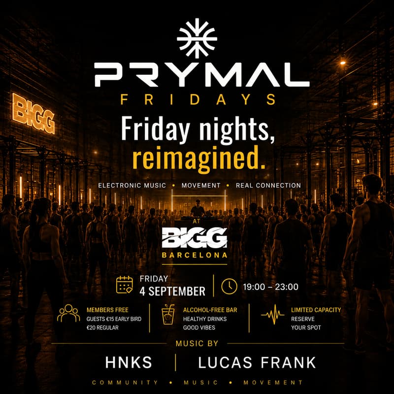 Cover Image for PRYMAL Fridays