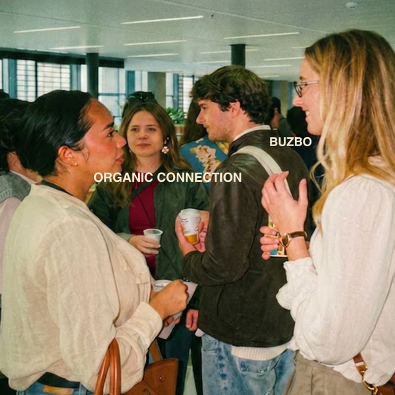 Cover Image for Buzbo x Social Impact Factory — Networking fun, efficient, and real impact connections