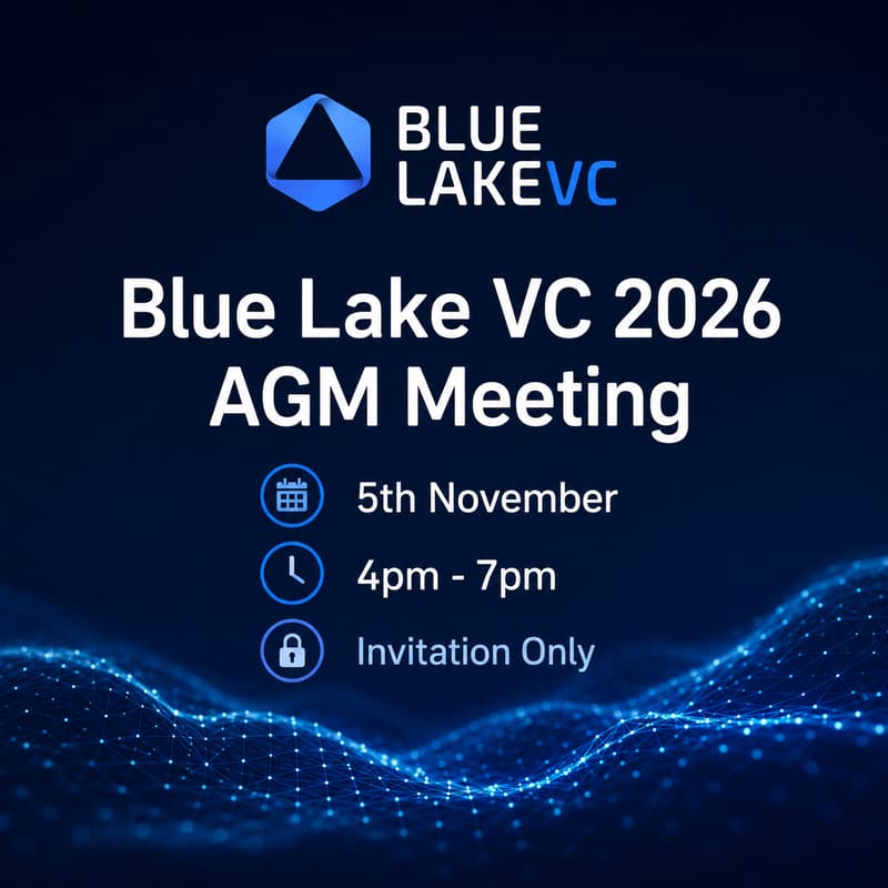 Cover Image for Blue Lake VC 2026. Our Very First AGM Meeting (London)