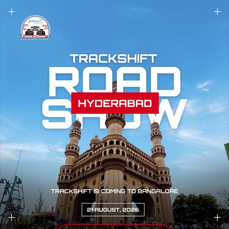 Cover Image for TrackShift Innovation Challenge | Hyderabad Roadshow