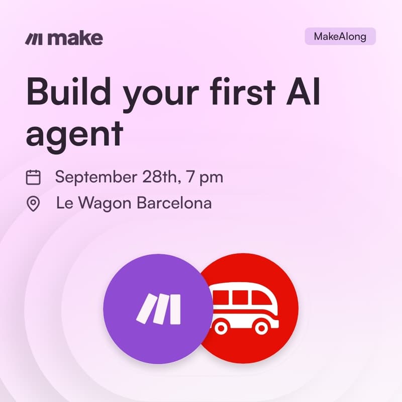 Cover Image for LeWagon MakeAlong: Build your first AI Agent