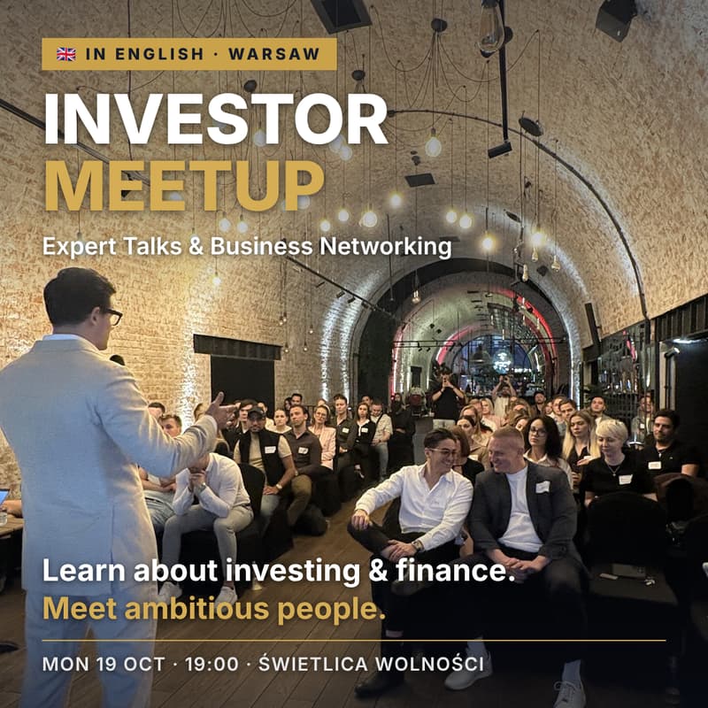 Cover Image for Warsaw Investor Meetup | Expert Talks & Business Networking