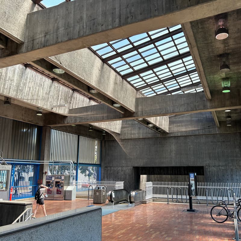 Cover Image for Modernism, Born in California: Glen Park BART Brutalism [Tour] Tickets Available on Eventbrite