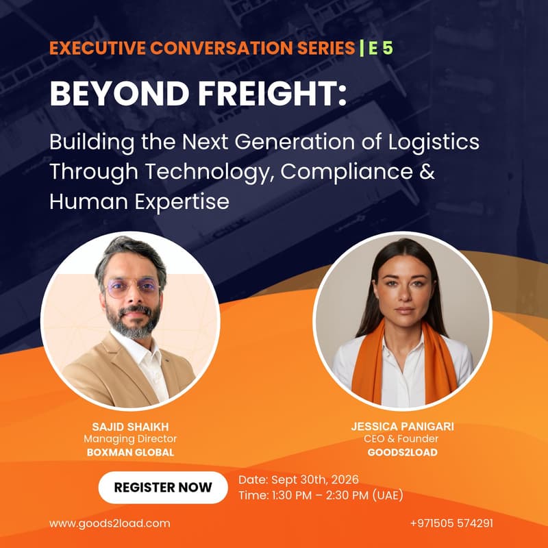 Cover Image for Beyond Freight β Building the Next Generation of Logistics Through Technology, Compliance & Human Expertise