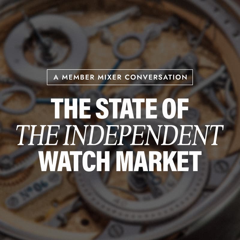 Cover Image for The State of the Independent Watch Market