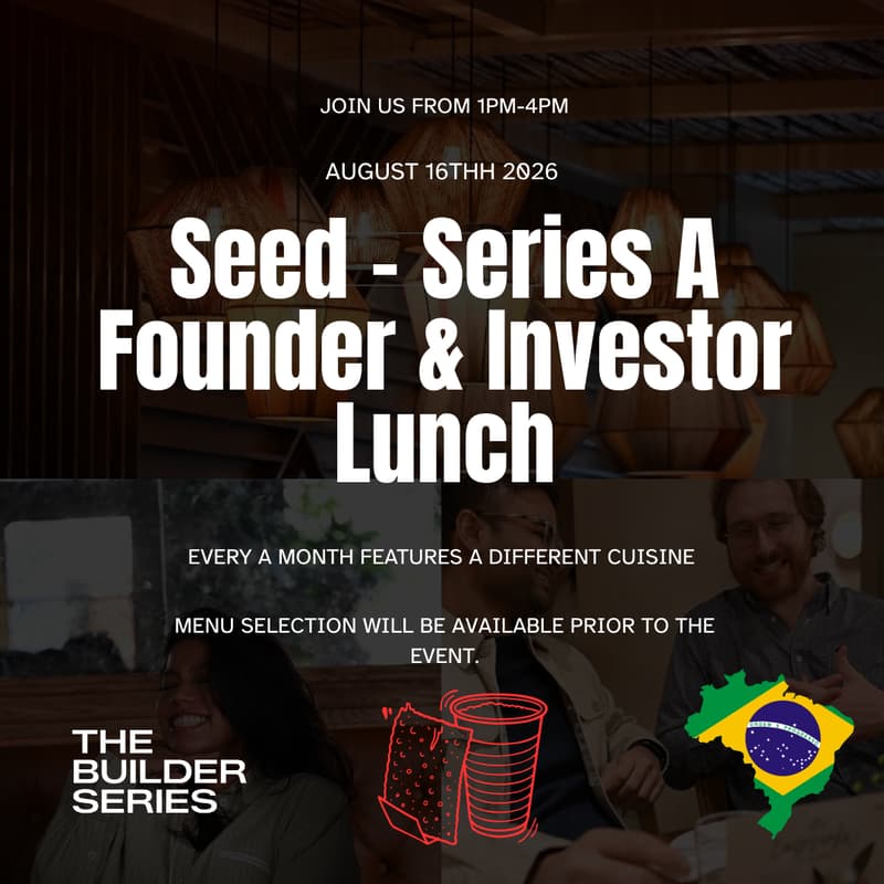 Cover Image for Private Investor & Founder Lunch - August 16th