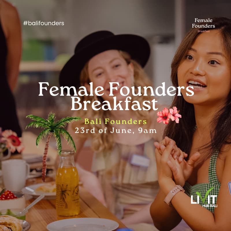 Cover Image for Female Founders Breakfast: Bali