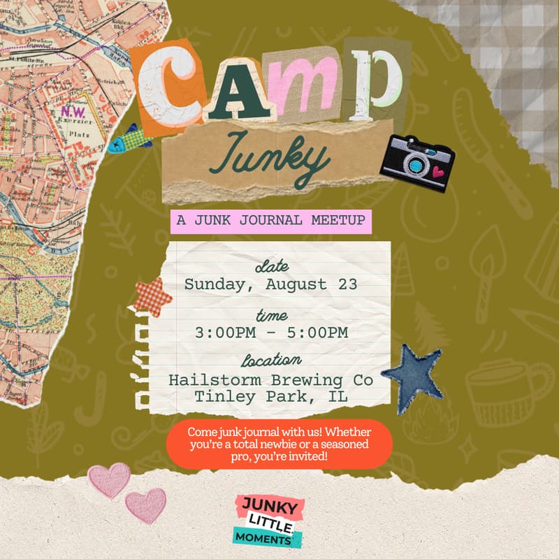 Cover Image for Camp Junky - IL Junk Journal Meetup