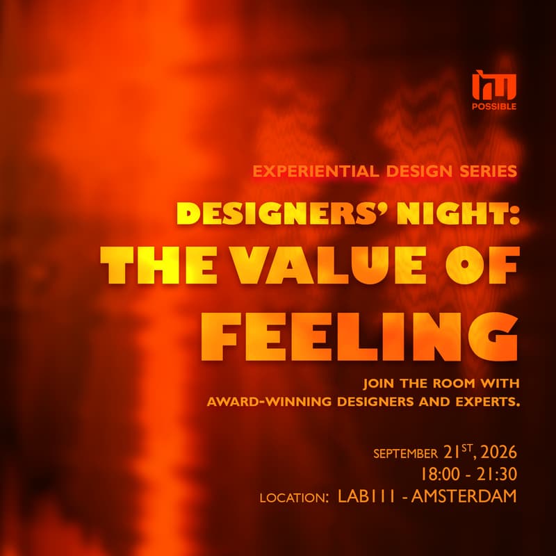 Cover Image for Designers' Night - the value of feeling