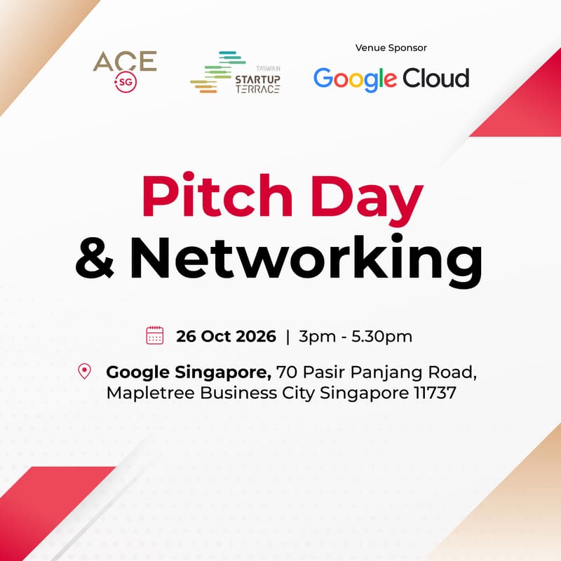 Cover Image for Taiwan Startups Pitch & Networking