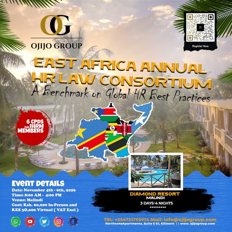 Cover Image for East Africa Annual HR Law Consortium- A Benchmark on Global HR Best Practices