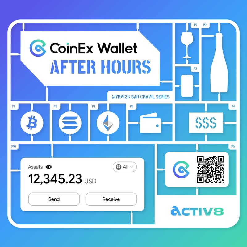 Cover Image for [MYBW26 Official] Bar Crawl: CoinEx Wallet After Hours