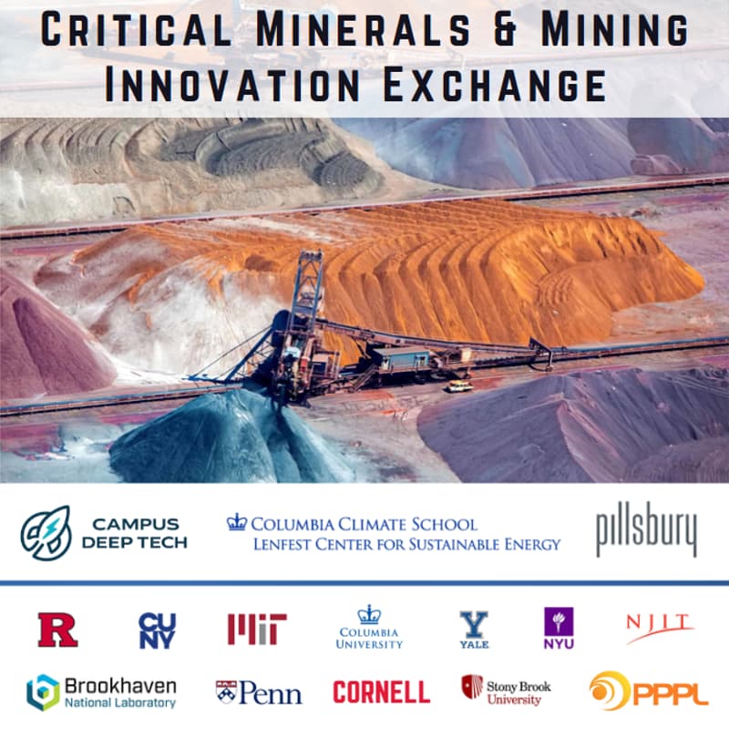 Cover Image for Critical Minerals & Mining Innovation Exchange