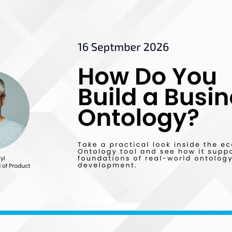 Cover Image for How Do You Build a Business Ontology?