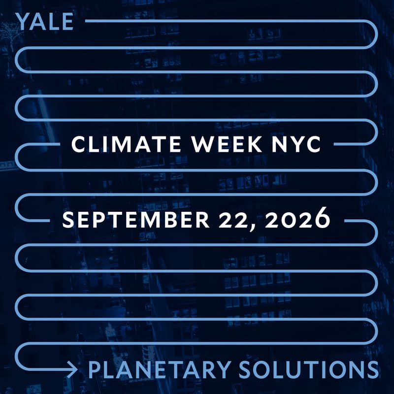 Cover Image for Climate Communication in the Age of AI (Yale @ Climate Week NYC)