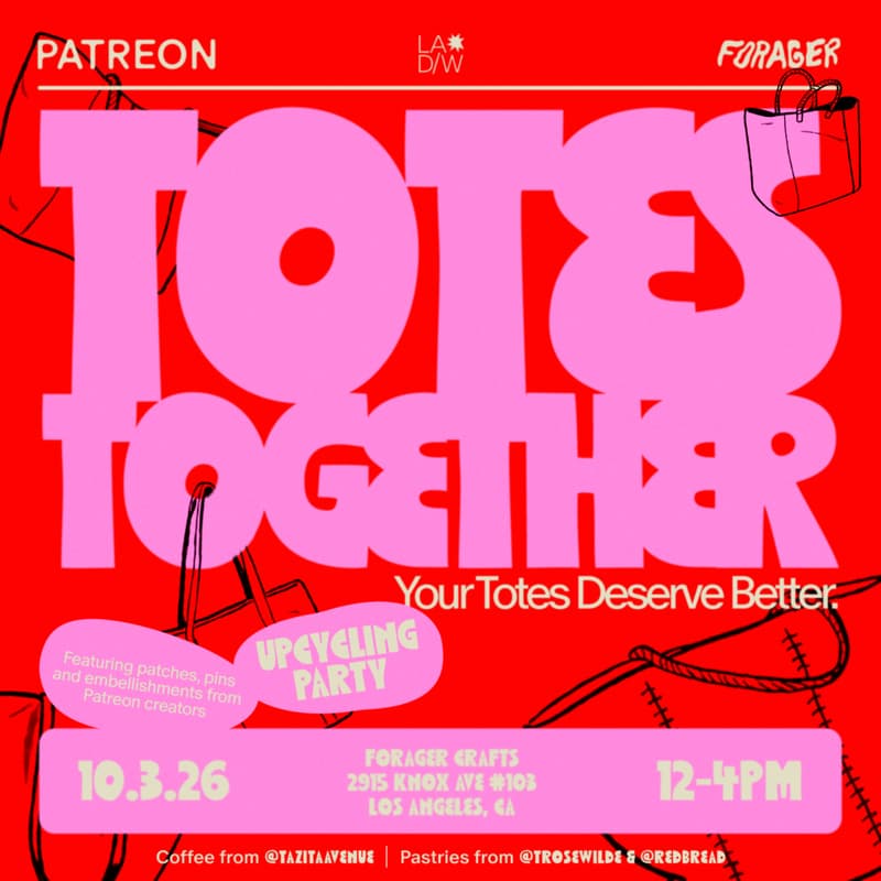 Cover Image for Totes Together with Patreon & Forager Crafts
