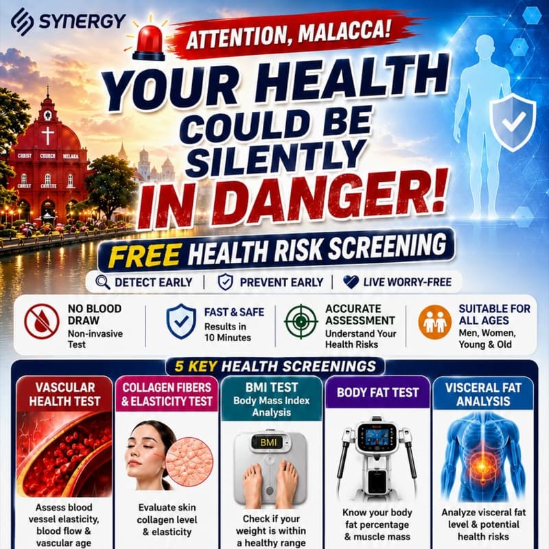 Cover Image for 马六甲免费健康检 | Free Health Screening @ Melaka