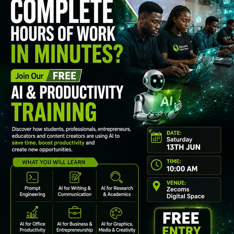 Cover Image for AI WORKSHOP WITH ZECOMS