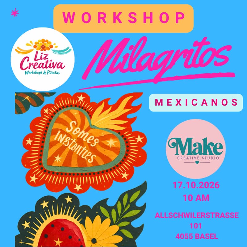 Cover Image for ❤️ Workshop de Milagritos Mexicanos