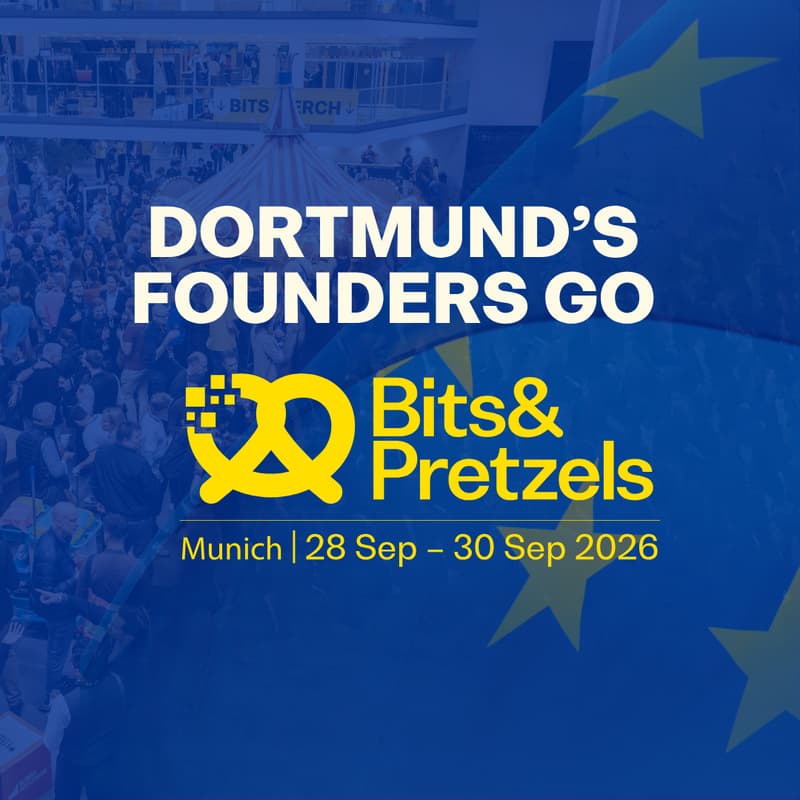 Cover Image for Dortmund's founders go Bits & Pretzels 2026