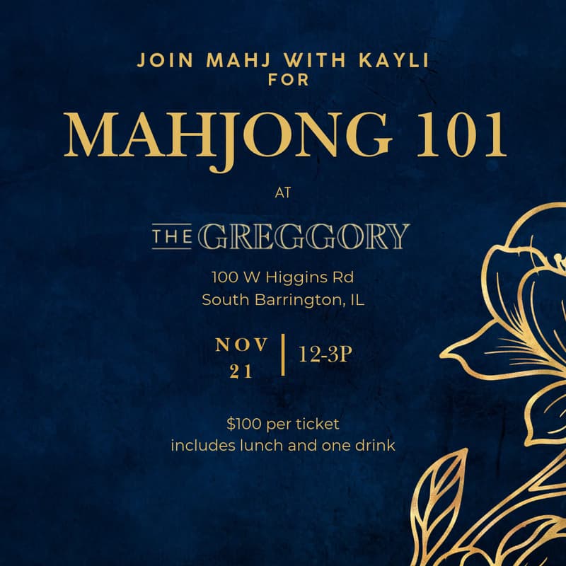 Cover Image for Mahjong 101 - The Greggory