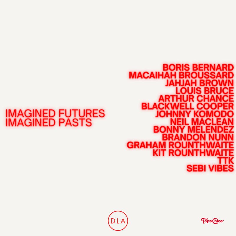 Cover Image for D L A Films Invites you to Imagined Futures. Imagined Pasts.