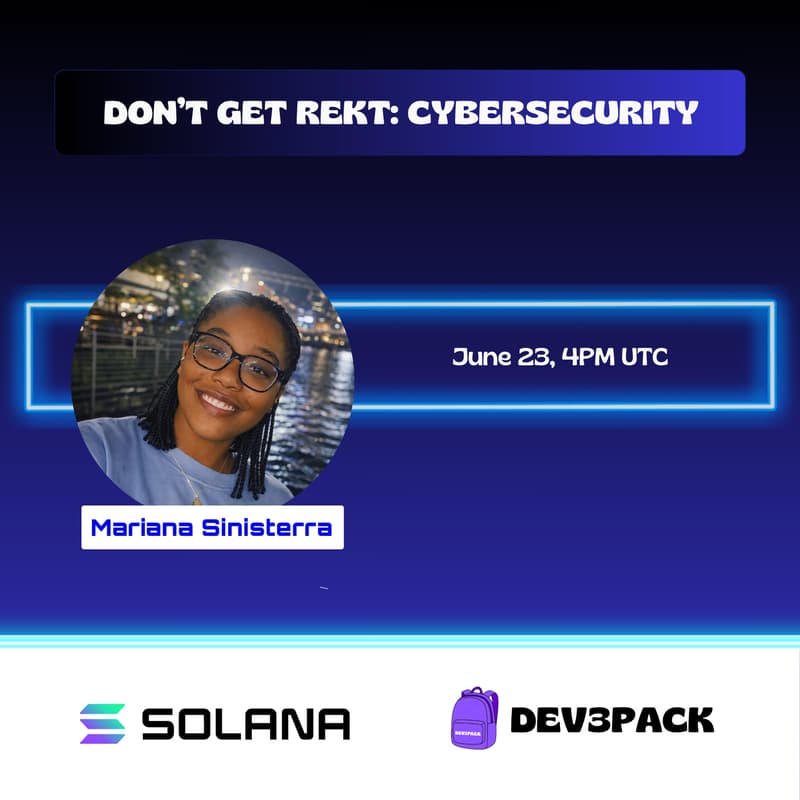 Cover Image for Don't Get Rekt: Cybersecurity on Solana
