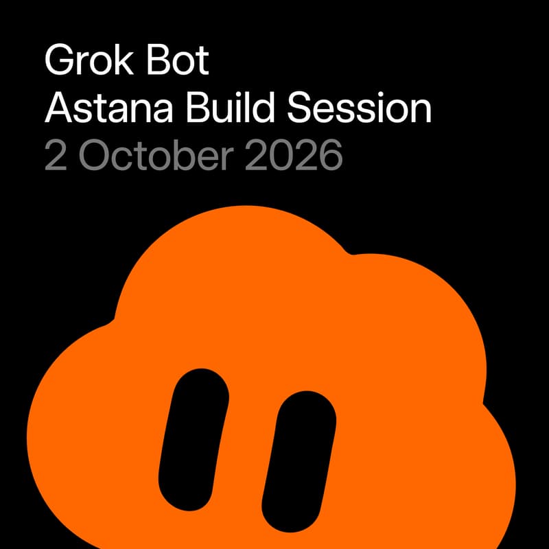 Cover Image for Grok Bot meetup Astana