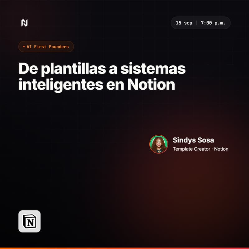 Cover Image for De plantillas a sistemas inteligentes en Notion