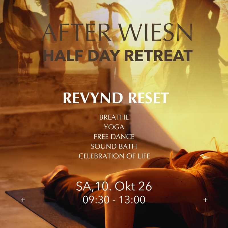 Cover Image for After-Wiesn Half Day Retreat - REVYND Reset