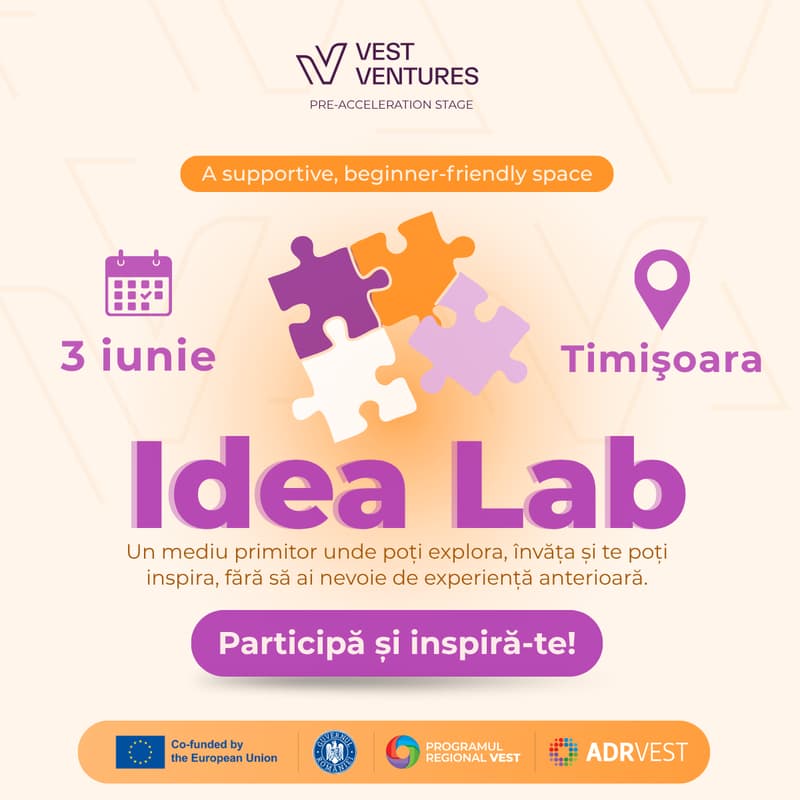 Cover Image for Idea Lab Pre-Acceleration Timisoara