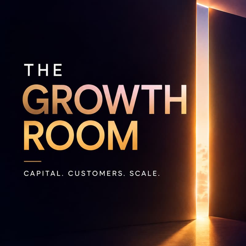 Cover Image for The Growth Room - Capital. Customers. Scale