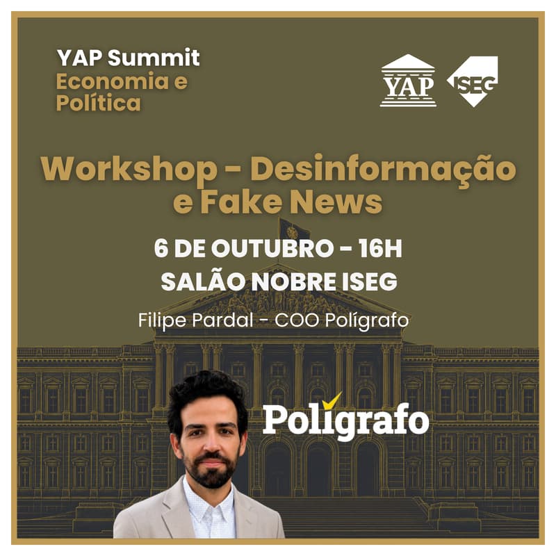 Cover Image for Workshop - Desinformação e Fake News