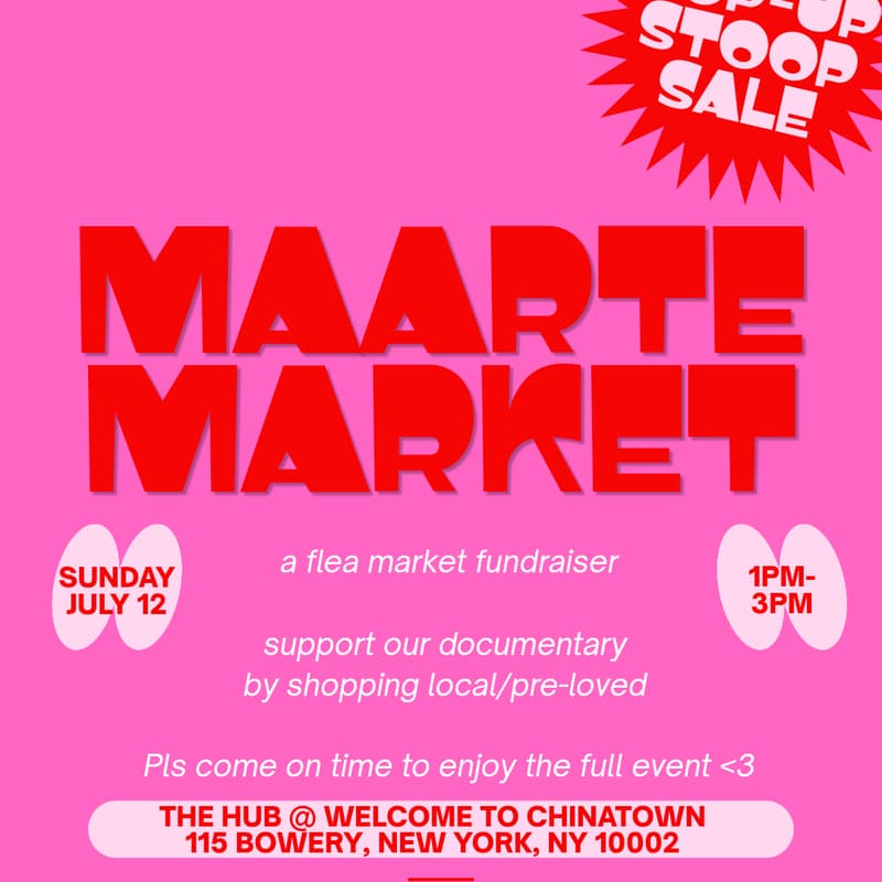 Cover Image for MAARTE Market: a Flea Market Fundraiser