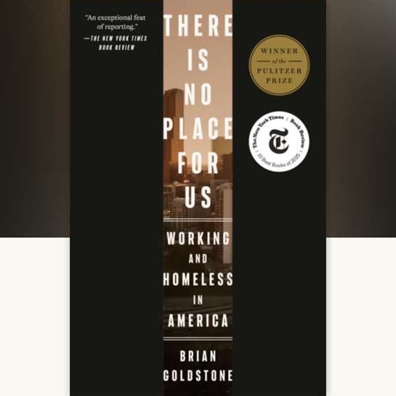 Cover Image for October - There Is No Place for Us by Brian Goldstone